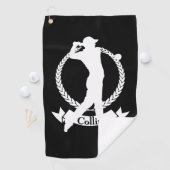 Serviette De Golf Tournoi de golf personnalisé (En situation)