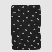 Serviette De Golf Toute image téléchargée, toute conception ou tout  (Devant)
