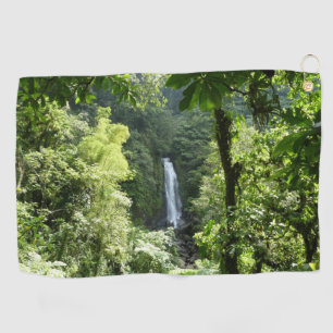 Serviette De Golf Trafalgar Falls Tropical Rainforest Photographie