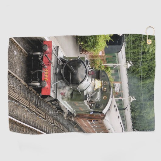 SERVIETTE DE GOLF TRAINS À VAPEUR (Horizontal)