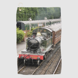 SERVIETTE DE GOLF TRAINS À VAPEUR