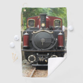 SERVIETTE DE GOLF TRAINS À VAPEUR (En situation)