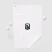 Serviette De Golf Transformation de loup-garou de vache (En situation)