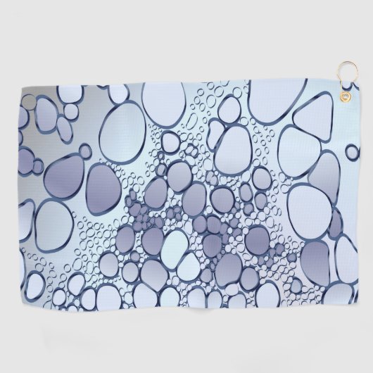 Serviette De Golf Travail numérique Abstrait 6 (Horizontal)