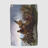 Serviette De Golf Traversée du Delaware 1776 : général George Washin (Devant)