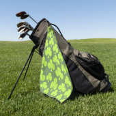 Serviette De Golf Trèfle (Vert)