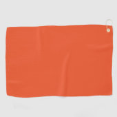 Serviette De Golf Trend Color - Flame Red Golf Towel (Horizontal)