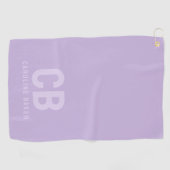 Serviette De Golf Trend Color Soft Violet Golf Serviette (Horizontal)