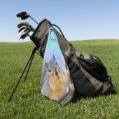 Serviette De Golf Très mignon  (Vert)