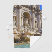 Serviette De Golf Trevi fountain (En situation)