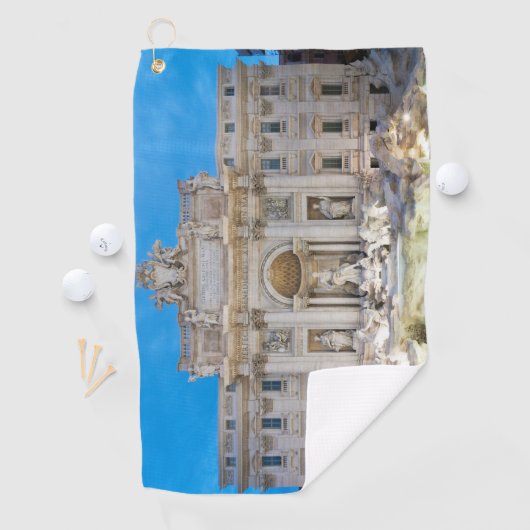 Serviette De Golf Trevi fountain (En situation)