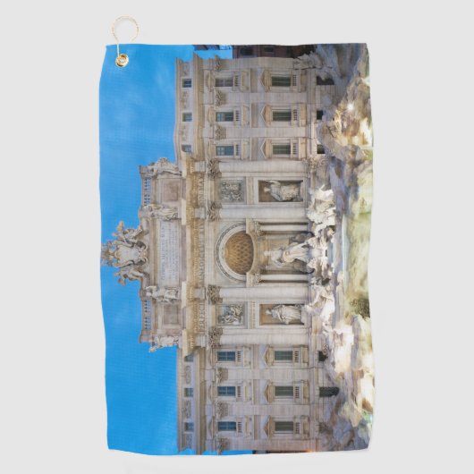 Serviette De Golf Trevi fountain (Devant)