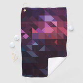 Serviette De Golf Triangles Vibrants (En situation)