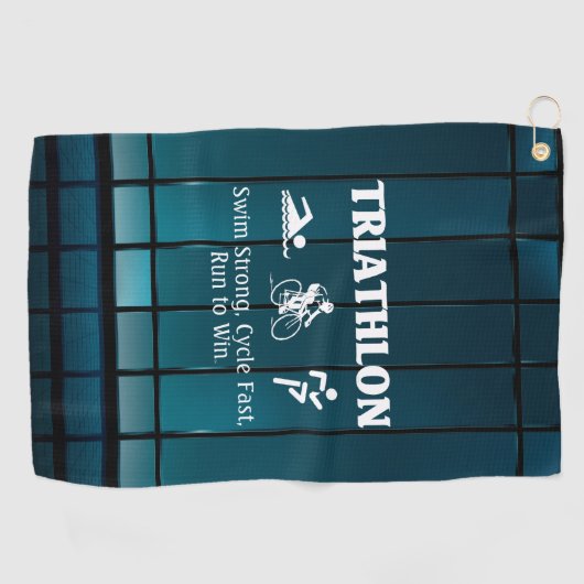 Serviette De Golf Triathlon SUPÉRIEUR (Horizontal)