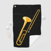 Serviette De Golf Trombone (En situation)