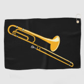 Serviette De Golf Trombone (Horizontal)