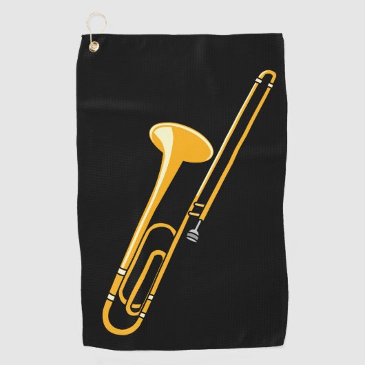 Serviette De Golf Trombone (Devant)