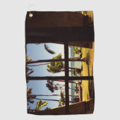 Serviette De Golf Tropical Fiji Beach Scene gtcna (Devant)