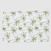 Serviette De Golf Tropical Palm Trees   (Horizontal)