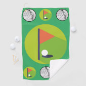 Serviette De Golf Trou en un (En situation)