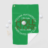 Serviette De Golf Trou en un amusement moderne (En situation)