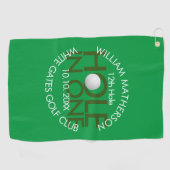 Serviette De Golf Trou en un amusement moderne (Horizontal)