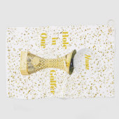 Serviette De Golf Trou en un golfeur (Horizontal)