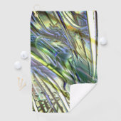 Serviette De Golf Trucs en bambou, vert nacré doux (En situation)