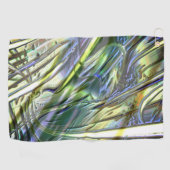 Serviette De Golf Trucs en bambou, vert nacré doux (Horizontal)