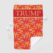 SERVIETTE DE GOLF TRUMP (En situation)