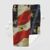 SERVIETTE DE GOLF TRUMP (En situation)