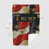 SERVIETTE DE GOLF TRUMP (En situation)