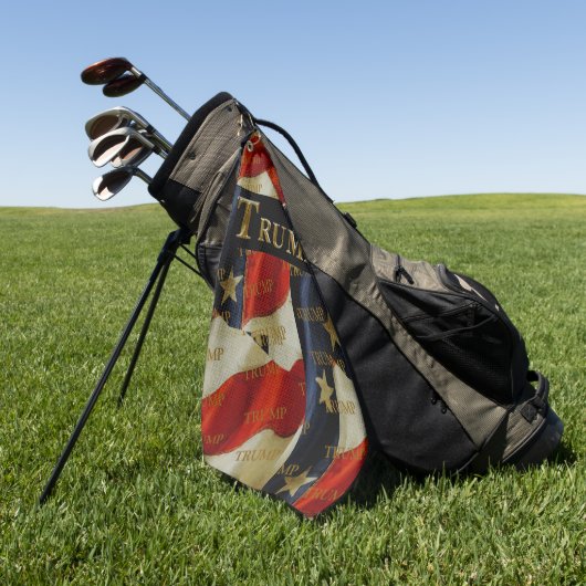 SERVIETTE DE GOLF TRUMP (Vert)