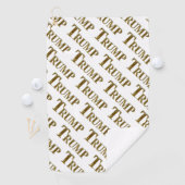 SERVIETTE DE GOLF TRUMP (En situation)
