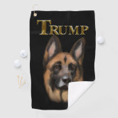 SERVIETTE DE GOLF TRUMP 2024 (En situation)