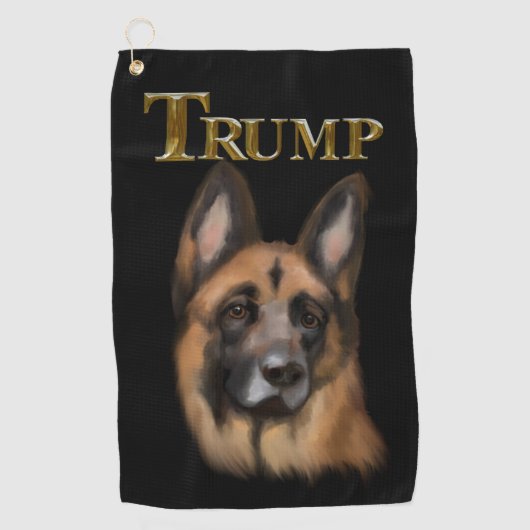 SERVIETTE DE GOLF TRUMP 2024 (Devant)
