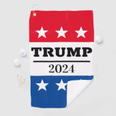 SERVIETTE DE GOLF TRUMP 2024 (En situation)