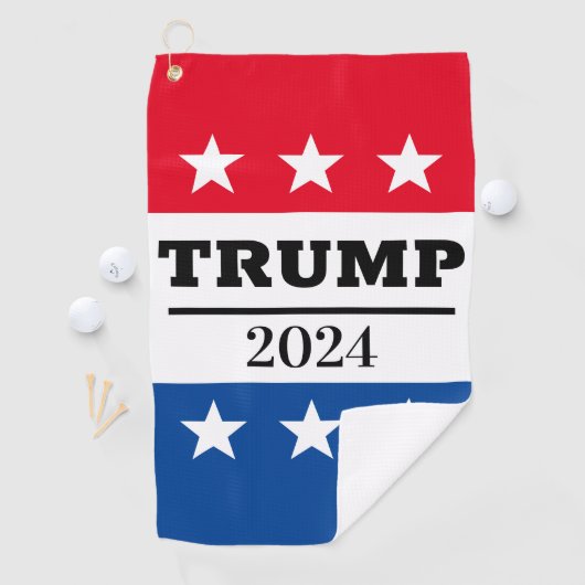 SERVIETTE DE GOLF TRUMP 2024 (En situation)