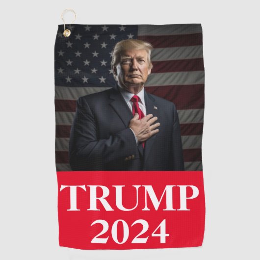 Serviette De Golf Trump 2024 (Devant)