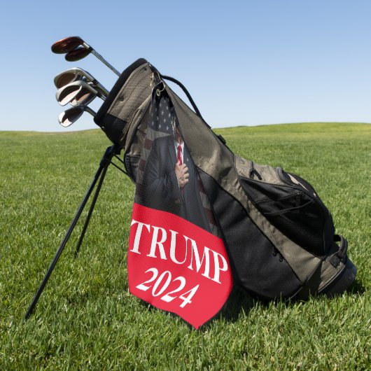 Serviette De Golf Trump 2024 (Vert)
