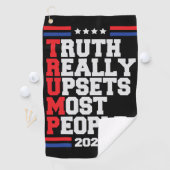 Serviette De Golf Trump 2024 (En situation)