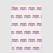 Serviette De Golf Trump 2024 étoiles (Devant)
