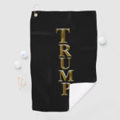 SERVIETTE DE GOLF TRUMP 2025 (En situation)