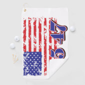 Serviette De Golf Trump 45 et 47 (En situation)