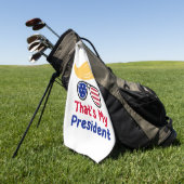 Serviette De Golf Trump 47 - C'est mon président (Vert)