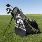Serviette De Golf Trump a gagné la 47e élection présidentielle améri (Vert)