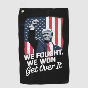 Serviette De Golf Trump a Gagné Passons à Autre Chose Victoire de Tr
