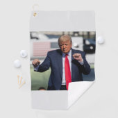 Serviette De Golf Trump Dance Funny (En situation)
