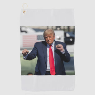Serviette De Golf Trump Dance Funny
