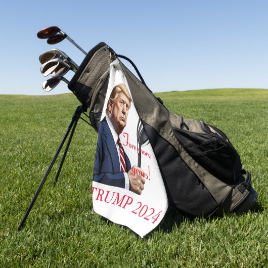 Serviette De Golf Trump : Encore plus d'années de grandeur ! (Vert)